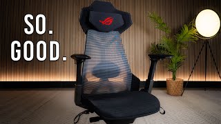 ASUS ROG Destrier Chair DESTROYS ALL Gaming ChairsIF you can find it [upl. by Margot837]