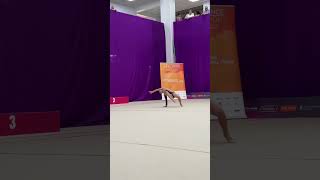 LIMBA CUP • Gymnastika RG Club • Anastasiya Zakreuskaya [upl. by Lalage377]