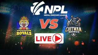 LIVE Nepal Premier League 2024  SUDURPASCHIM ROYALS VS CHITWAN RHINOS  TU Cricket Ground npl2024 [upl. by Krever]