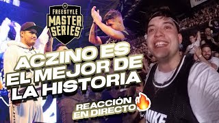 ACZINO EL MEJOR DE LA HISTORIA  ACZINO VS MKS REACCIÓN EN DIRECTO [upl. by Airehc327]