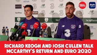 Richard Keogh reveals the extent of his hand injury ahead of Euro 2020 qualifier with Gibraltar [upl. by Takashi143]