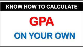 How to Calculate Grade Point AverageGPA [upl. by Sofer640]