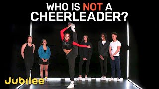 6 Cheerleaders vs 1 Fake  Odd One Out [upl. by Domeniga910]