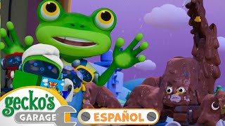 Eric el escorpión  🐸 Garaje de Gecko  Carros para niños  Vídeos educativos [upl. by Verdi909]