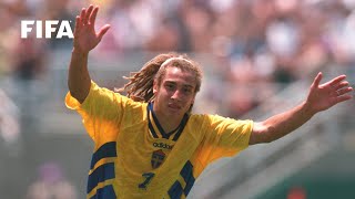 🇸🇪 Henrik Larsson  FIFA World Cup Goals [upl. by Maggs]