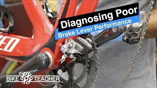 How to diagnose poor brake lever cable performance on any bike [upl. by Rukna275]