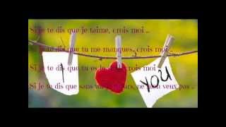 Tu Me Manques Chanson Dun amour perdu ♥ Paroles by RIK [upl. by Akemit862]