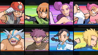 Pokemon Platinum  All Gym Leaders Sinnoh League [upl. by Whitson]