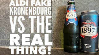 Kronenbourg 1664 Lager Vs Aldi Brasserie 1897 Lager [upl. by Maggs]