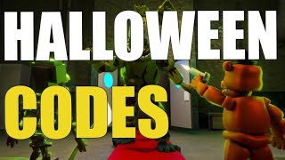 ROBLOX FIVE NIGHTS TD HALLOWEEN🎃 CODES  HOW TO REDEEM [upl. by Norina]