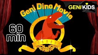 ▶Genikids Dino Movie◀ 22 DINOSAURS Adventure Full Ver  Dinosaurs Short Cartoon for Kids [upl. by Fogg]