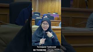 5D thinking teachers training Malaysia testimonial [upl. by Lathe718]