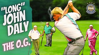 John Dalys Unstoppable Golf Swing 30 Year Analysisquot [upl. by Ahsel]