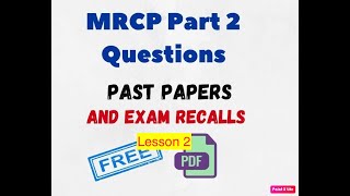 How to prepare for and pass your MRCP Part 2 exam Lesson 2 [upl. by Sonafets861]