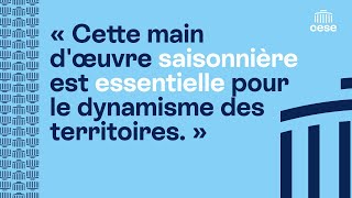 Se loger dans les territoires pour exercer une activité saisonnière  CESE [upl. by Anitel]