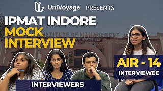 IPMAT Indore 2022 Personal Interview [upl. by Enoryt218]