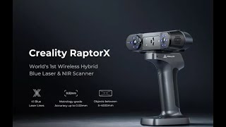 creality raptorx look at ready for delivery and scan raptor x 3d scanner [upl. by Nettirb908]