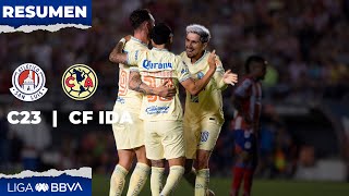 Resumen y Goles  San Luis vs América  Liga BBVA MX  Clausura 2023  Cuartos de Final IDA [upl. by Lien]