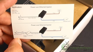 1Port 101001000 PoEPoE Power Injector [upl. by Esmond919]