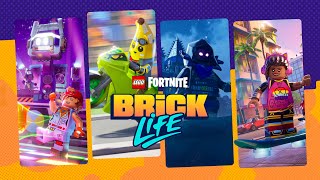 Bandeannonce de gameplay de LEGO Fortnite Brick Life [upl. by Aracal62]