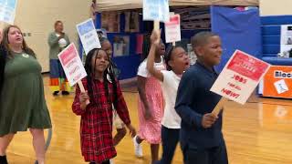 Whiteville Elementary School Living Black History Museum 2024  The March on Washington [upl. by Aliekahs771]