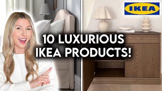 10 AFFORDABLE IKEA PRODUCTS THAT LOOK LUXURIOUS  DESIGNER APPROVED [upl. by Sou]