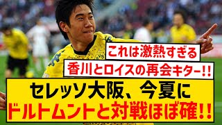 【速報】セレッソ大阪、今夏にドルトムントとの親善試合がほぼ確定！！！！！！！！！！！！！ [upl. by Aurita]