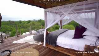 Abercrombie amp Kent Luxury Safari Tree House Experience South Africa [upl. by Oicinoid488]