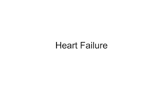 Heart failure [upl. by Ratep]