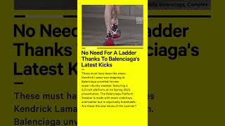 Balenciaga Drops Chunky Sneaker Thats Ultra Fab [upl. by Zanas]