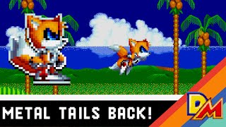 Metal Tails returns  Metal Tails Mod v10  Sonic Mania Plus Mods [upl. by Asena]