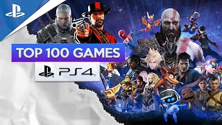 THE GREATEST 100 PS4 Games Last 10 Years [upl. by Elirpa]