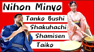 Kyushu Tanko Bushi Japanese Folk Song of Kyushu 九州炭坑節（日本民謡）【005】 [upl. by Atihana]