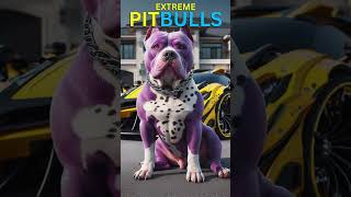 Extreme Pitbull Dogs Best Pitbull Dogs Ai Dogs doglovers [upl. by Neelahtak]