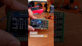 Mini Digital Oscilloscope 🔥shorts diy arduino oscilloscope viral [upl. by Eelarak4]