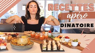 APERO DINATOIRE pour lété ✨  06 recettes simples et délicieuses [upl. by Bromley]