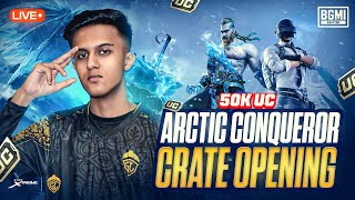 50K UC Arctic Conqueror Crate Opening  GodLSIMP is Back💛 [upl. by Enenstein280]