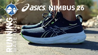 ASICS Nimbus 26 Full Review  Small Changes Same Premium Comfort [upl. by Laved180]