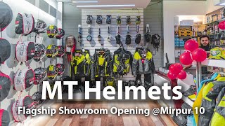 MT Helmets Flagship Showroom Grand Opening at Mirpur 10  RAIDA TRADE INTERNATIONAL [upl. by Alekin]