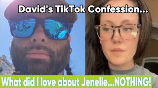 Jenelle BUSTED Lying in Court Docs David Blast Jenelle on TikTok quotNothing To Love About Herquot [upl. by Wolliw]