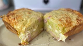 CAKE COURGETTES amp POULET 🍗 🥒  RECETTE EXPRESS N•13 [upl. by Cati]