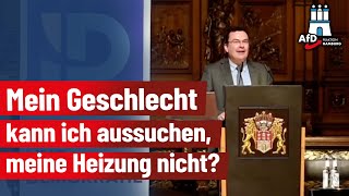 Mein Geschlecht kann ich aussuchen meine Heizung nicht Thomas Reich AfD [upl. by Treacy]