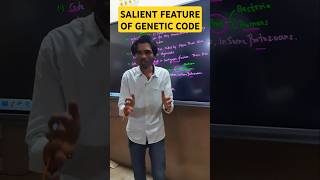 Salient features of Genetic Code  Class 12 neet shorts biology k2institute [upl. by Nirat]