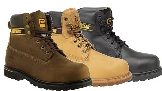 Caterpillar Holton S3 Work Boots  North Sea Workwear [upl. by Dunc]