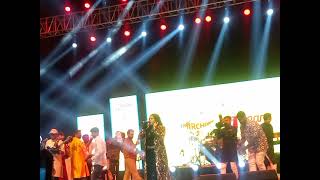 sanmukh Priya singer stage entry [upl. by Dann925]