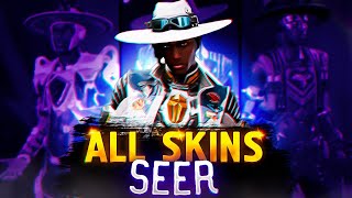 All Seer legendary skins  Все легендарные скины на Сиара  Апекс  Apex  Apex Legends [upl. by Assirahs]