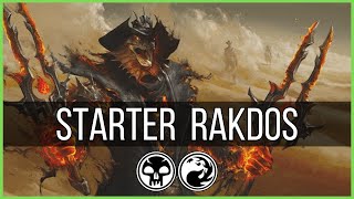 Starter Deck Upgrade  Rakdos Outlaws Crime  Standard Budget Deck for Beginners  MTG Arena [upl. by Philander]