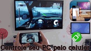 Controle seu PC pelo celular [upl. by Attiuqram678]