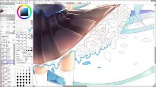 YennineiiSpeedpaint  Hbd Hatsune Miku [upl. by Mairym]