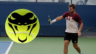 Stanislas Wawrinka Backhand in Slow Motion [upl. by Nare102]